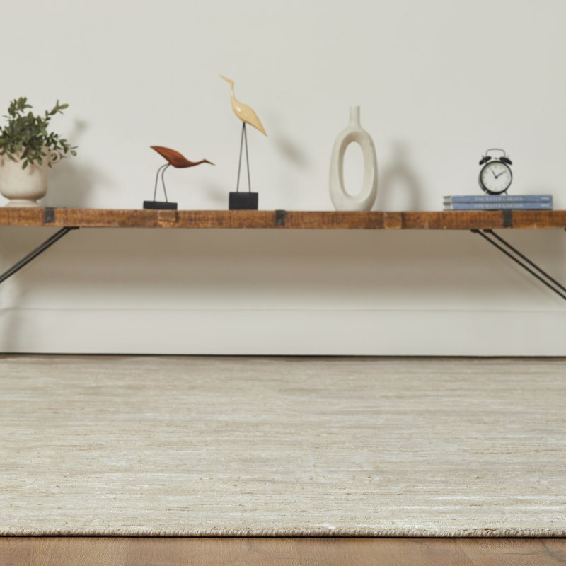 Tapis ivoire tissé à la main Kaiser, Rectangle 12 pi x 15 pi