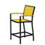 Chaise avec accoudoirs de comptoir POLYWOOD Euro-9705791-9705803