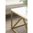 Nayely Modern Glam Square Coffee Table