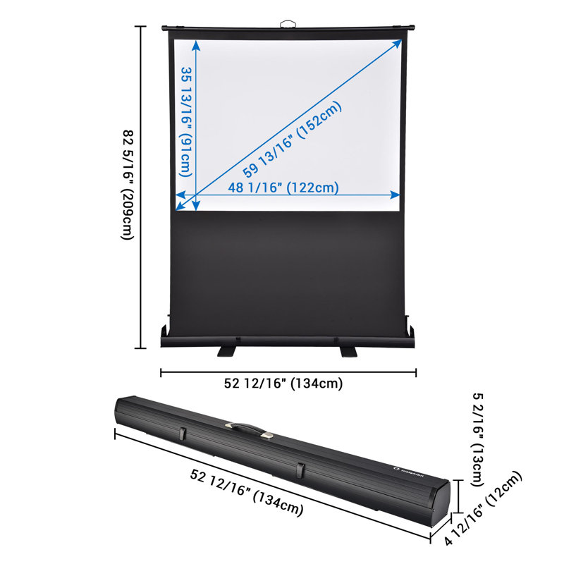 Yescom Outdoor Portable Projector Screen Projector Screen
