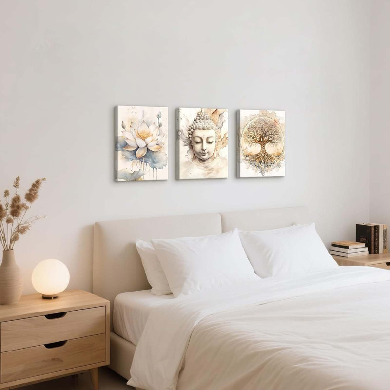 3 Piece Wrapped Canvas Print