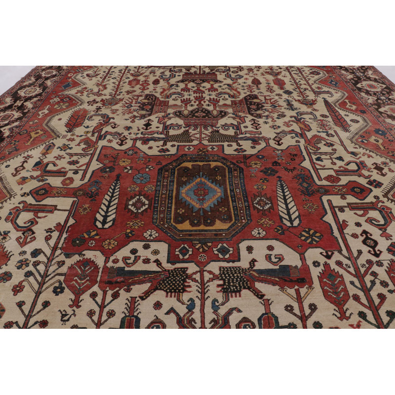Antique One-of-a-Kind 14'0x21'0 Hand Knotted Area Rug