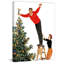 Reproduction sur toile tendue "Topping the Tree" par John Falter-15880127