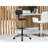 Miyana Comfy Adjustable Drafting Stool with Footrest, Adjustable Height-90620502