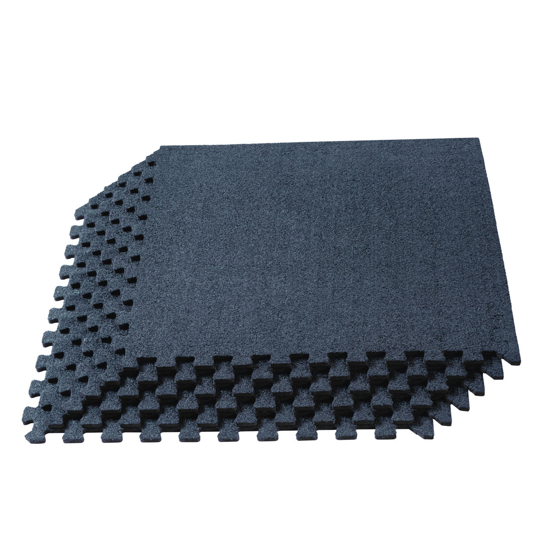 3/8'' Carpet Top Foam Floor Tile 24 Square Feet (6 Tiles) (Set of 6) We Sell Mats
