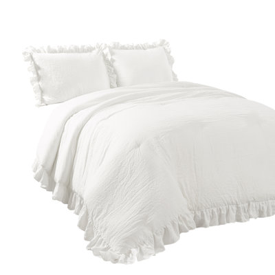 Reyna Microfiber 3 Piece Comforter Set