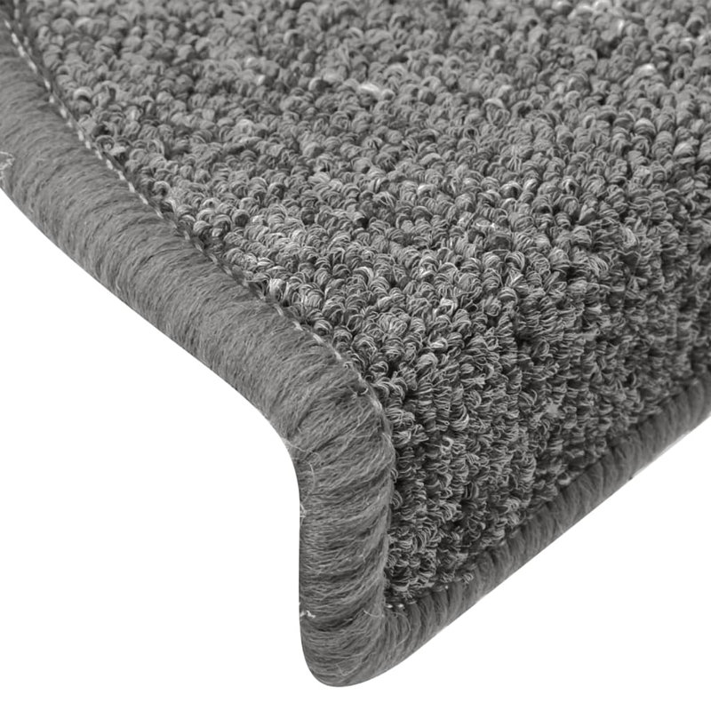 Lippold Non-Slip Stair Tread, 24cm x 65cm, Dark Grey