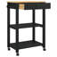 Solid Wood Bar Cart