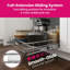 Organisateur coulissant pour placards, tiroir de rangement coulissant pour armoires de cuisine et de salle de bain