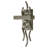Gapspard Steel LED Flush Mounted Sconce-23153387