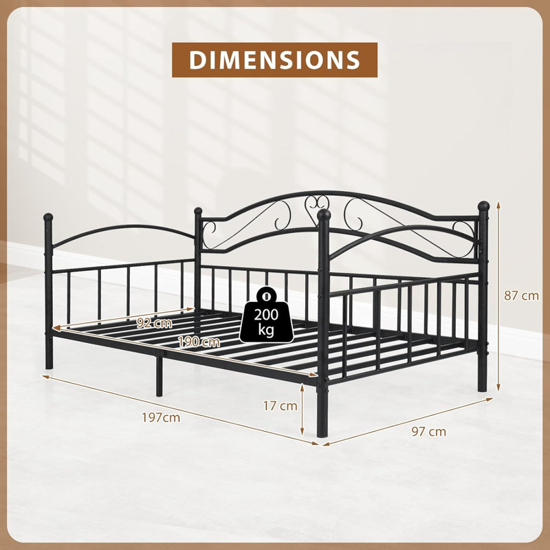 Bed, Black