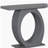 Modern 39.43" Criss-Cross Console Table-129869248