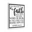 Prayer Of Faith - Wrapped Canvas Print-1412142356