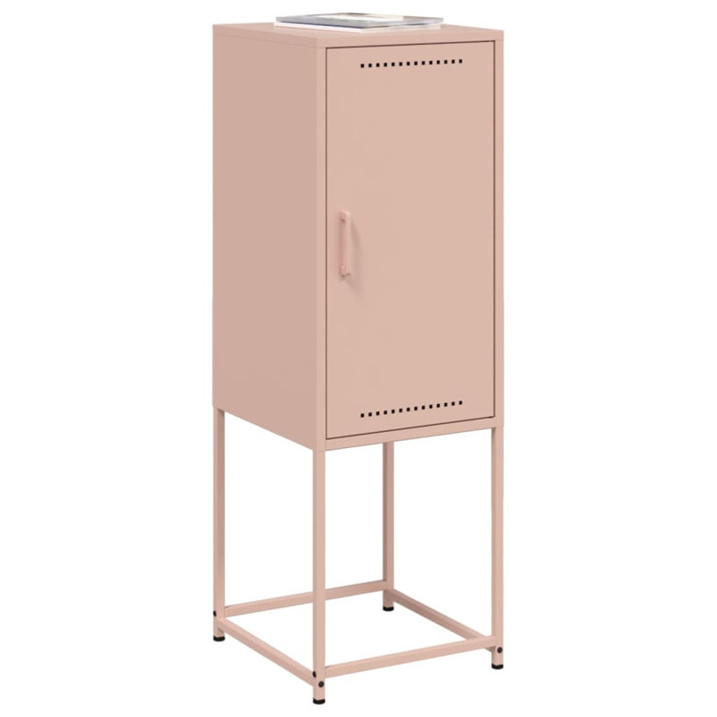 107cm H x 36cm W Standard Bookcase, Antique pink and pink