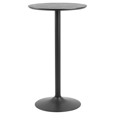 Ickes Round Metal Base Dining Table