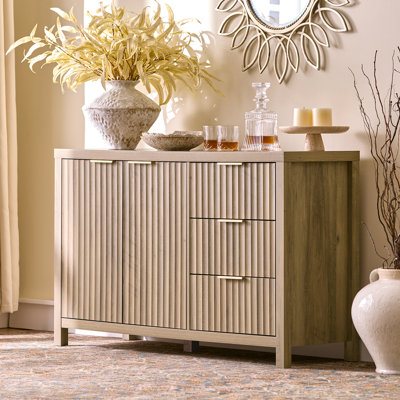 Buffet 47 po 3 tiroirs Nicolee