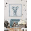 «The Elephant Walk», reproduction sur toile tendue-2055944120