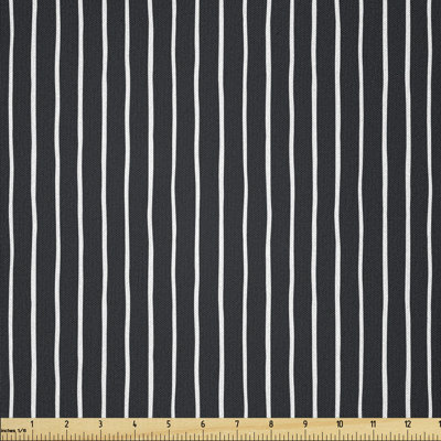 Dakotta Thin Uneven Lines on Backdrop Fabric