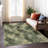 Machine Washable Indoor/Outdoor Chantille ACN2424 Abstract Rug-1157631184