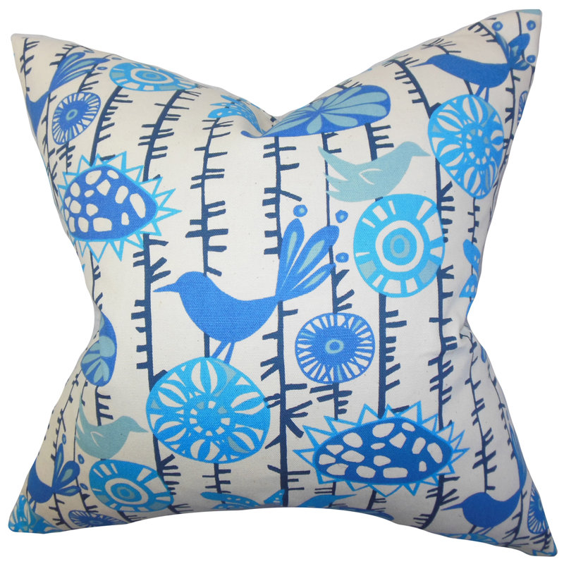 Coussin Nettle, Bleu