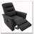 Manual Recliner Chair Rocking and Swivel Recliner Nursery Rocking Recliner Massage Recliner with 8-Point Massage Function and Adjustable Backrest-189019990-189019986