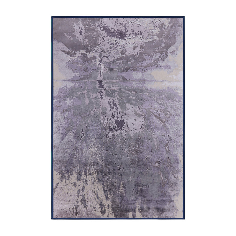 Tapis abstrait gris