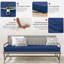 Coussin de banc d'extérieur 3,5 po, disponible en 5 tailles-2010782461-2010782463
