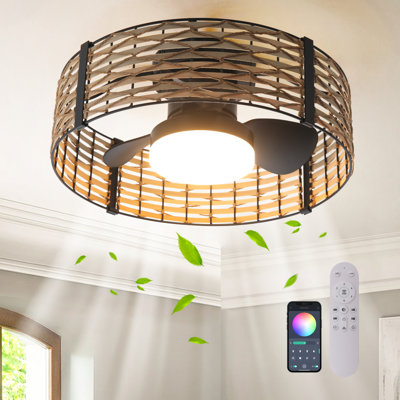 11.81cm Ceiling Fan with LED Lights