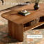 Table basse en bois massif 47,24 "
