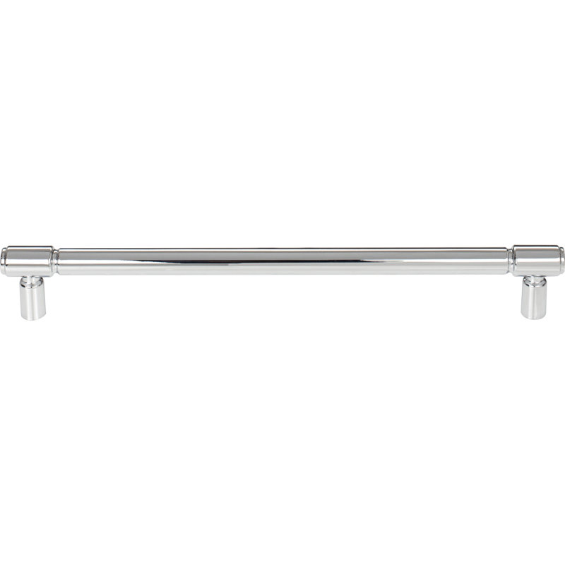 Clarence Bar pull, Polished Chrome, 8 13/16" Center to Center
