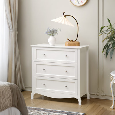 Commode blanche 3 tiroirs