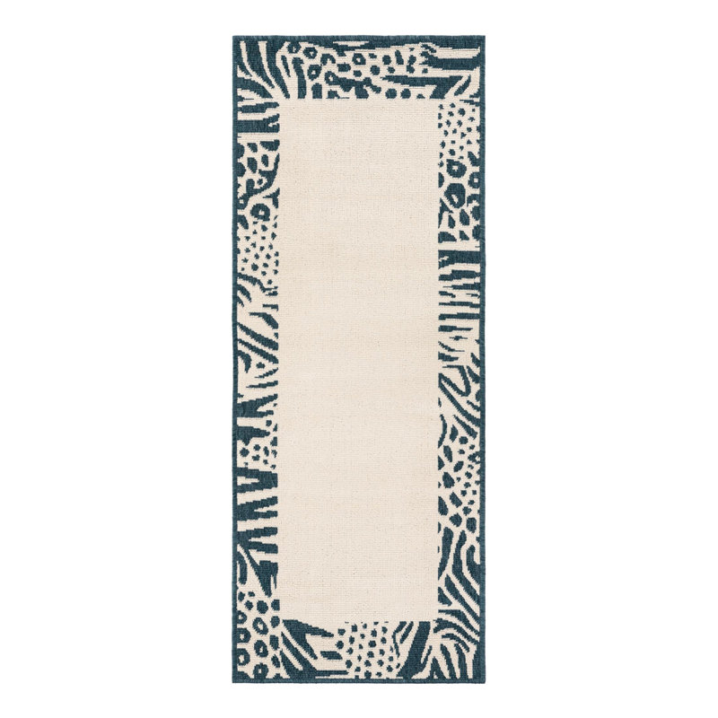 Gurjot Indoor/Outdoor Area Rug, Runner 2' x 5'1"