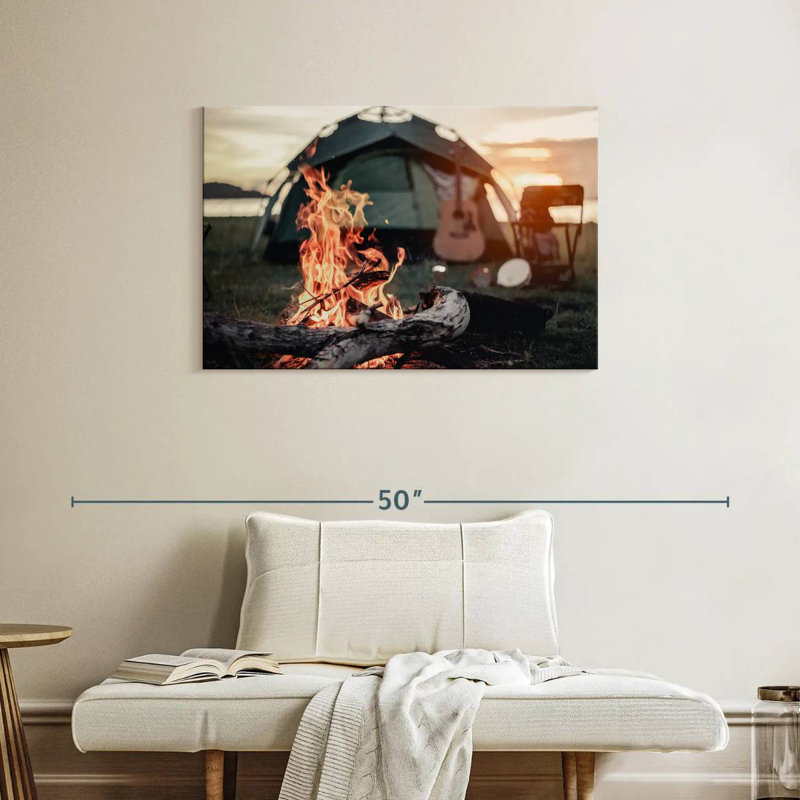 Senne Campfire, 24" H x 36" W