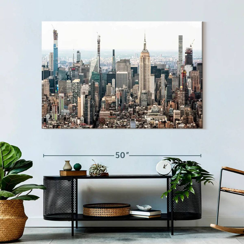Gratte-ciel Sireci, New York, H 34 po x l 51 po