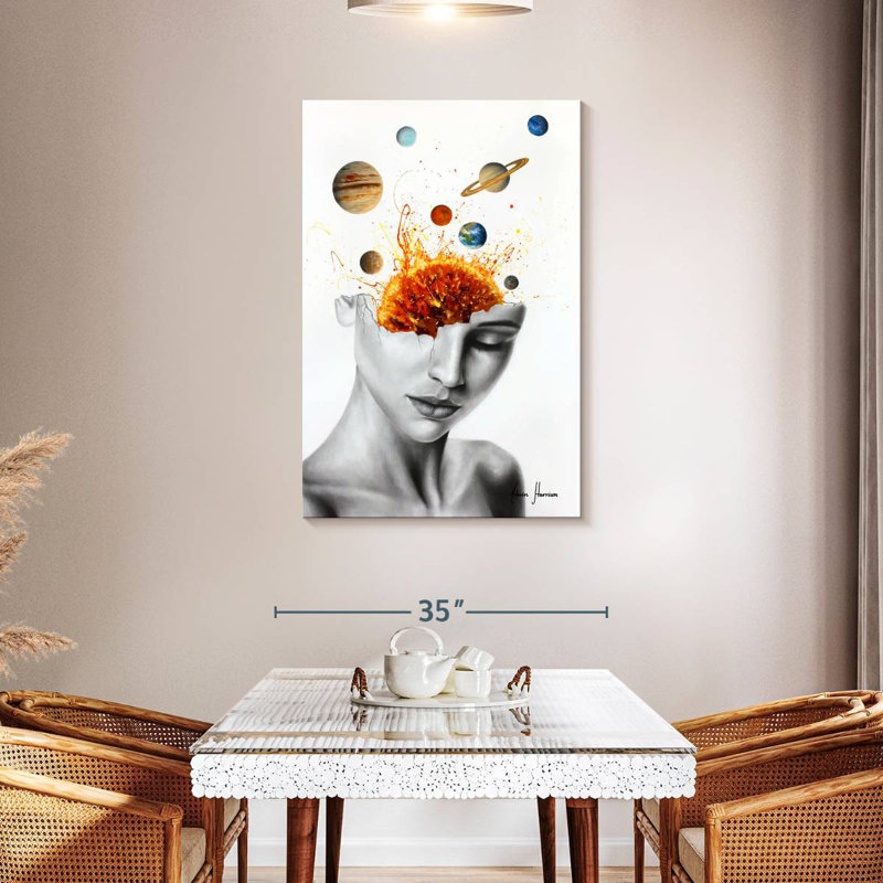 Leisha Conscious Universe, H 45 po x l 30 po