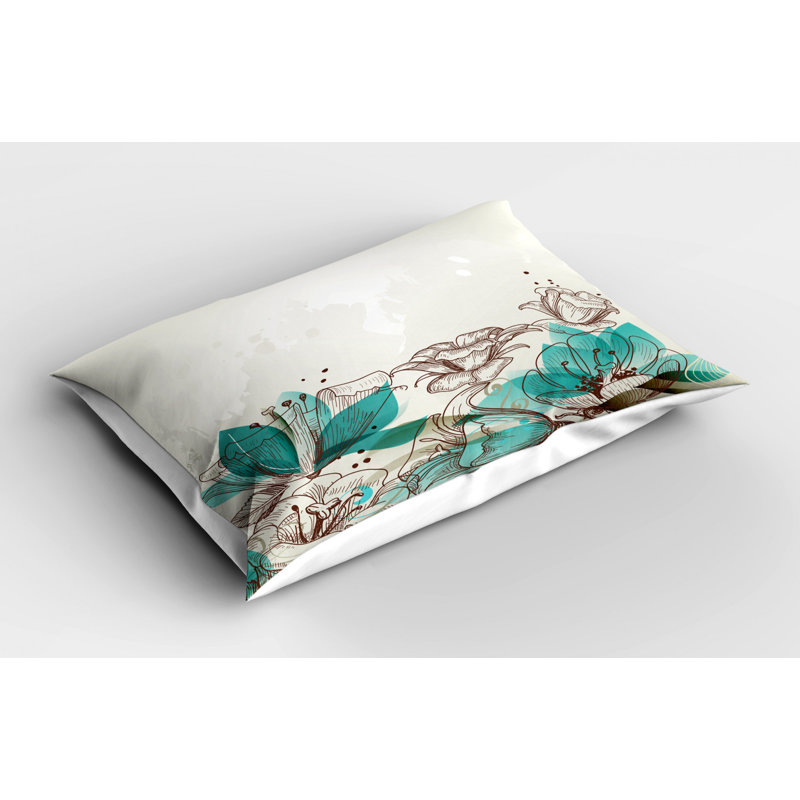 Tea Polyester Sham Set, Twin