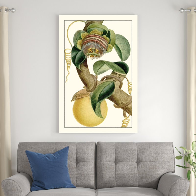 Turpin exotique botanique VII, H 48 po x l 32 po x P 1,25 po