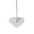 Vanesca 8-Light Chrome Chandelier with Crystal Accents-1806815700