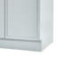 ARIEL Kelly 73 Double Sink Bathroom Vanity with Italian Carrara Marble Top-334481443
