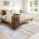 Wymond  Machine Washable Moroccan Area Rug Aztec Geometric Carpet With Non-Slip Backing