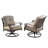 Bayshore Swivel Aluminum Outdoor Lounge Chair