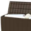 Coffre de terrasse verrouillable en plastique avec roues Ram Quality Products-103109049-103109048