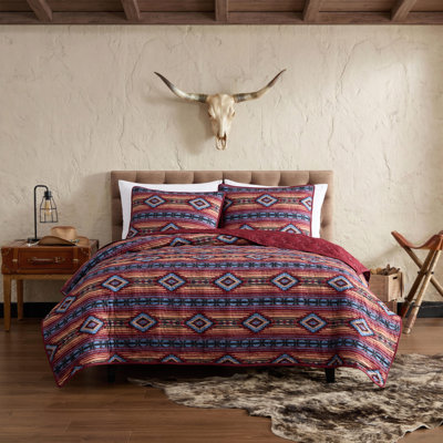 Ensemble de courtepointe réversible Wrangler Anguston