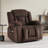 Kokal 37" Wide Manual Soft Polyester Blend Reclining Chair with Heated and Massage Functions-979385966
