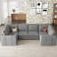 Canapé modulaire en U Seybert-845563815-845563809