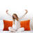 Faux Fur Throw Pillow-354792818
