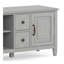 Meuble télé Connaught - 72 po de largeur - Gris brouillard-1258640838