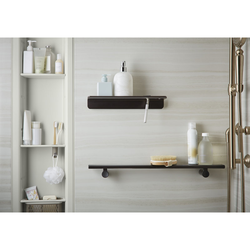 Choreograph Shelving, Anodized Brushed Nickel