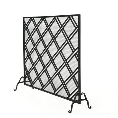 Bachar Iron Fireplace Screen