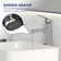 Denbigh Bathroom Sink Taps, Mono Basin Mixer Tap, 5.7L/Min Max Flow Rate